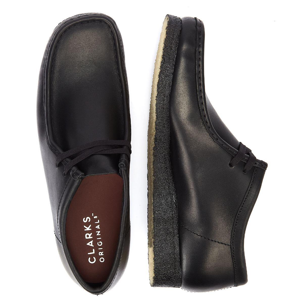 Schnürschuhe Wallabee Black Leather 6/6