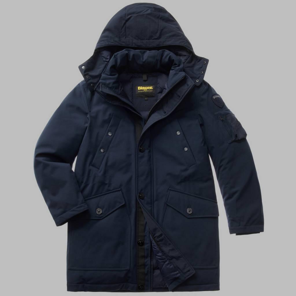 Kurtka BLAUER IMPERMEABILE / TRENCH Niebieski 2/5