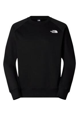 MEN'S Sweatshirt M FINE CREW TNF SCHWARZ
