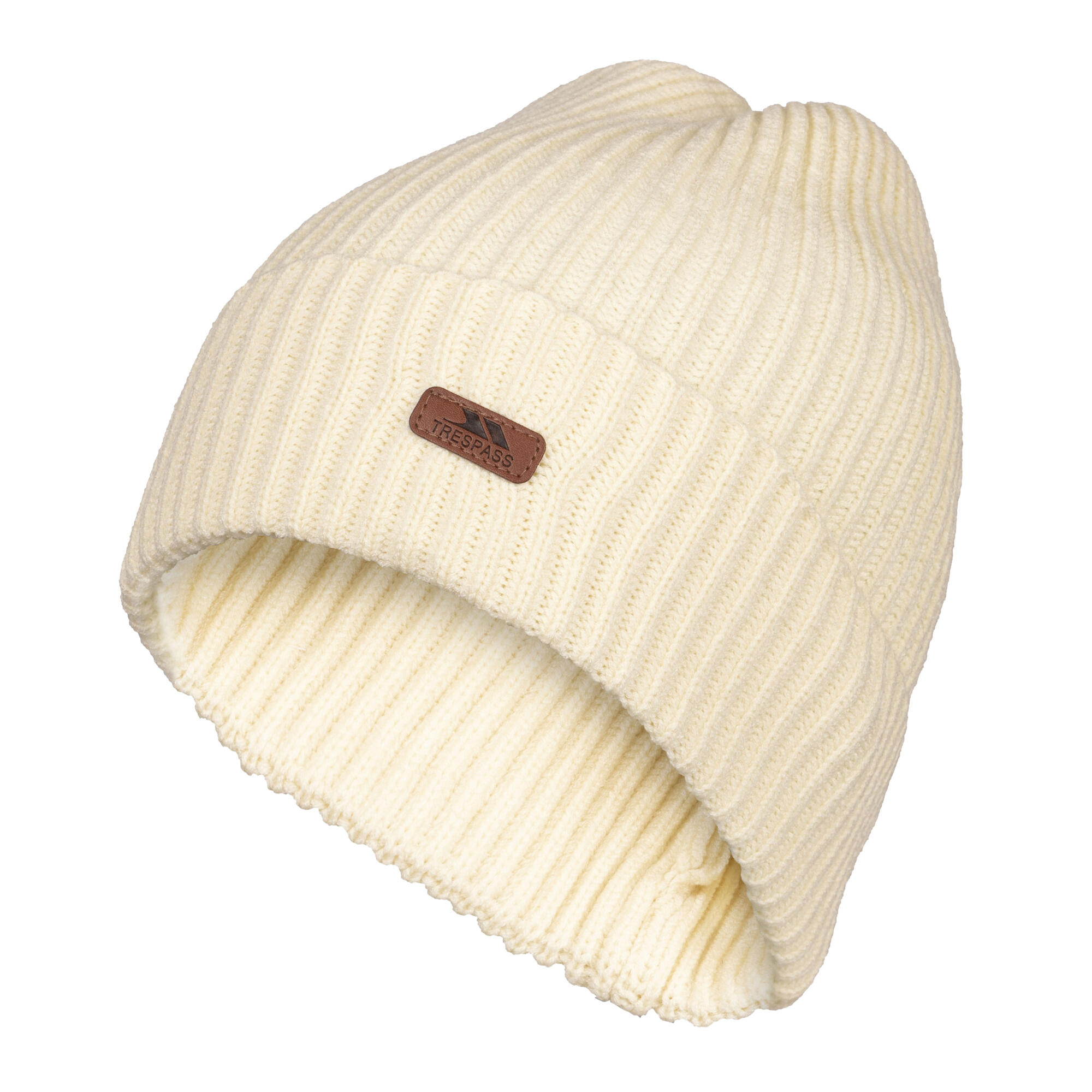 Trespass - Bonnet Dornan Adulte (crème) - Bonnet - Blanc - Taille Unique - Decathlon