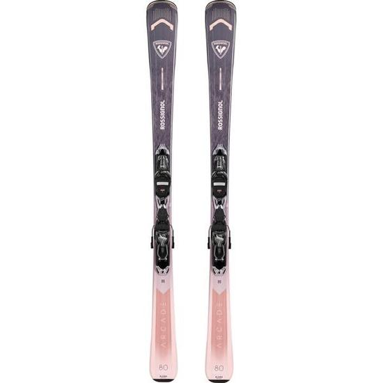 Skiset dames Arcade W 80 + bindingen Xpress W 10 Gw