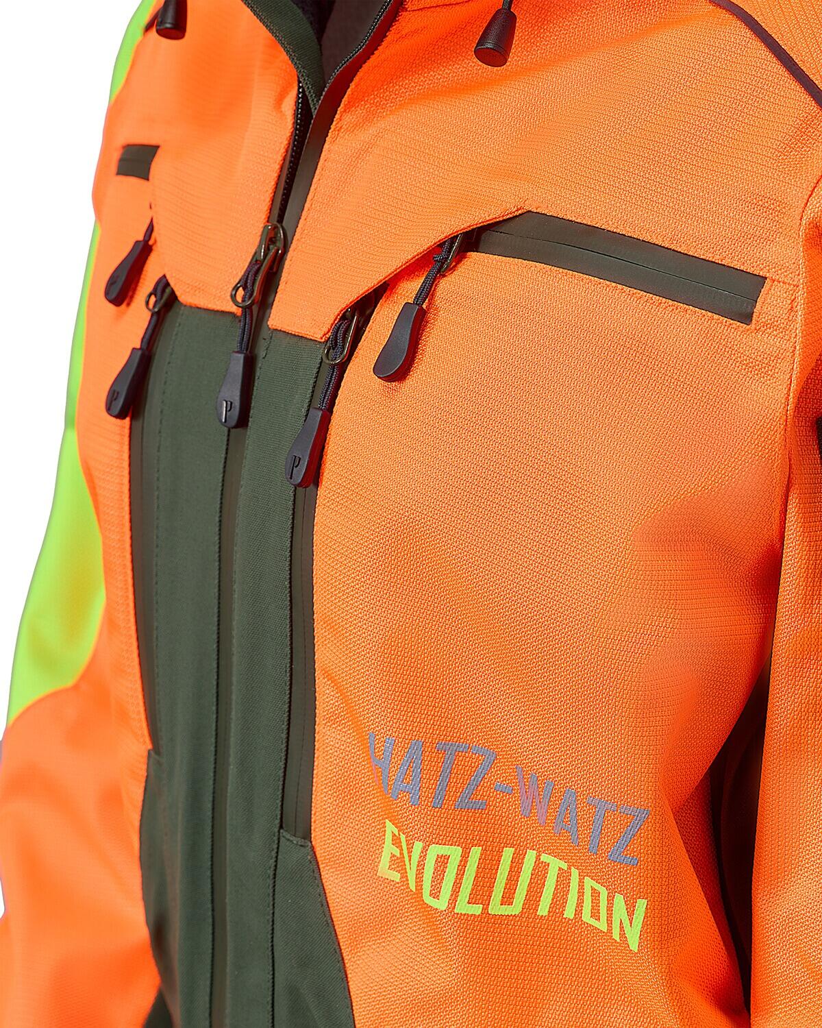 Damen Jagdjacke Hatz-Watz Waterproof 3/7