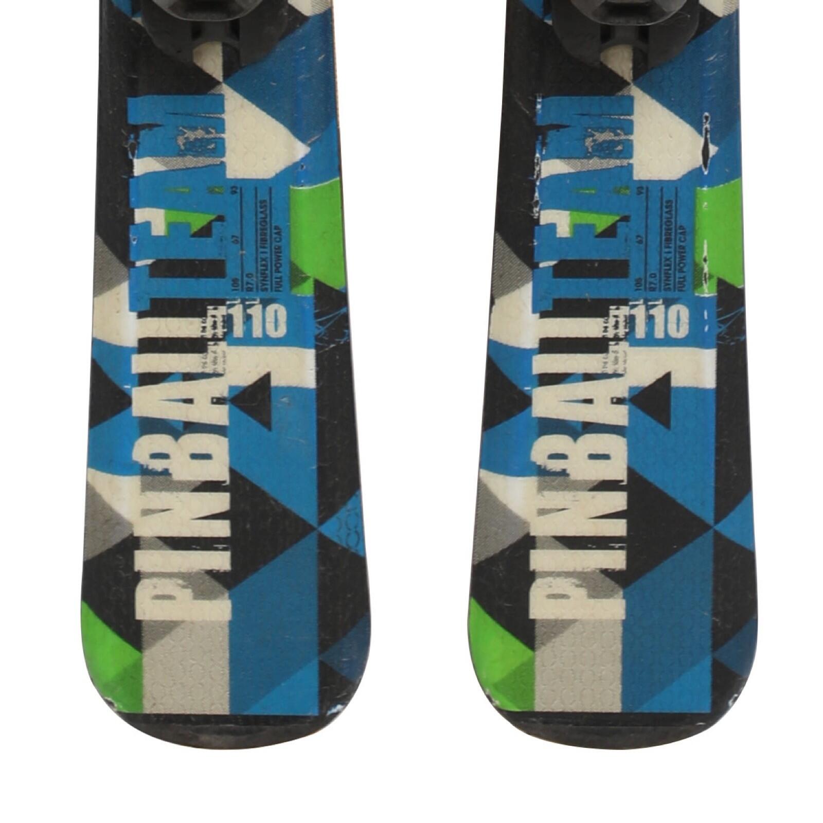 RECONDITIONNE - Ski Junior Elan Team Pinball + Fixations 4/4
