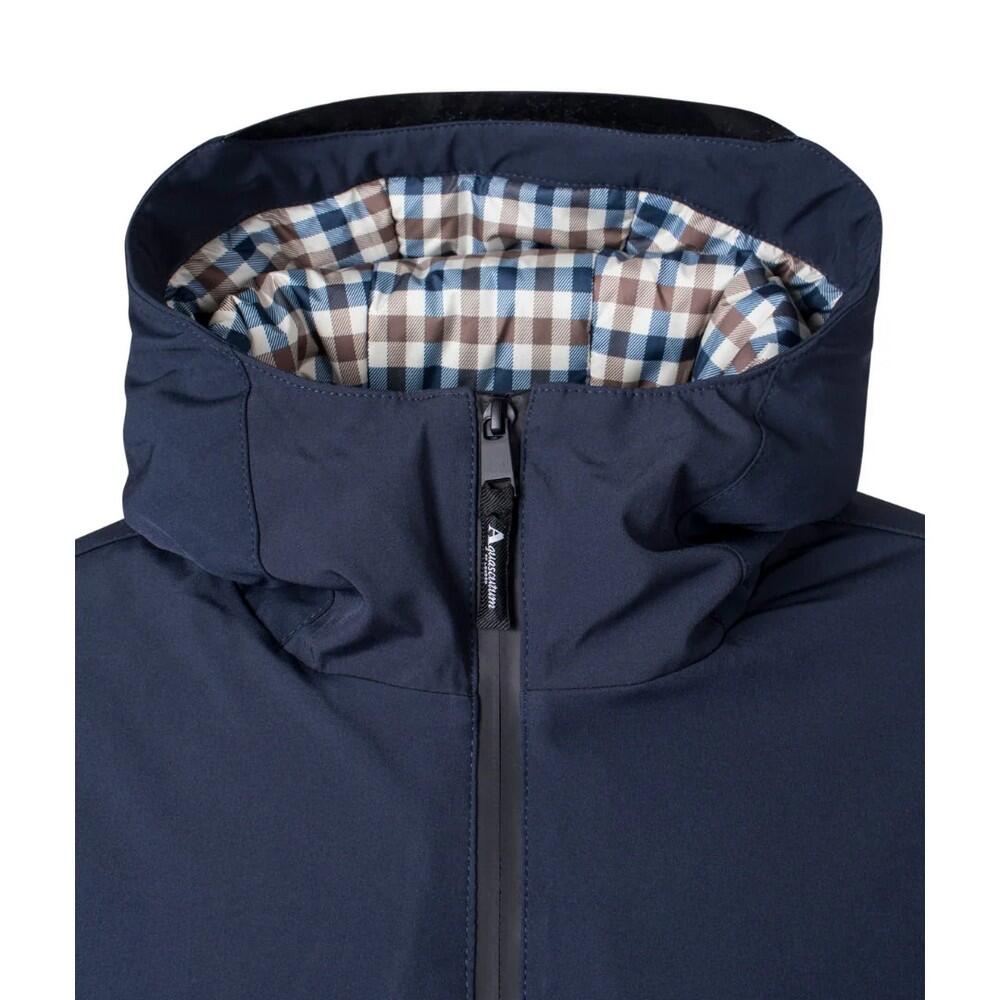 Mens Active Hooded Jacket (Navy) 3/3