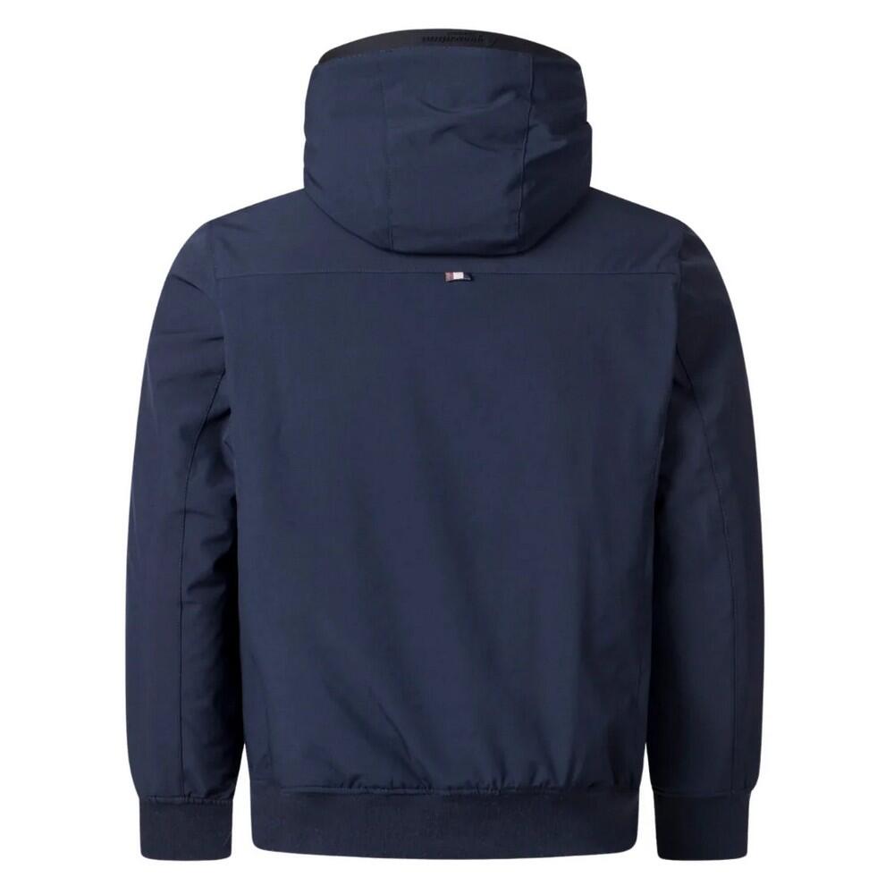 Mens Active Hooded Jacket (Navy) 2/3