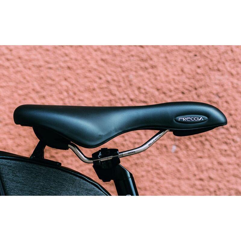 Șa de bicicletă pentru bărbați Selle Royal Freccia Gel negru 28x15 cm