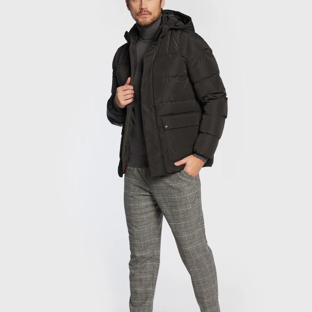 Kurtka GEOX MHILSTONE SHORT JKT Czarny 4/5
