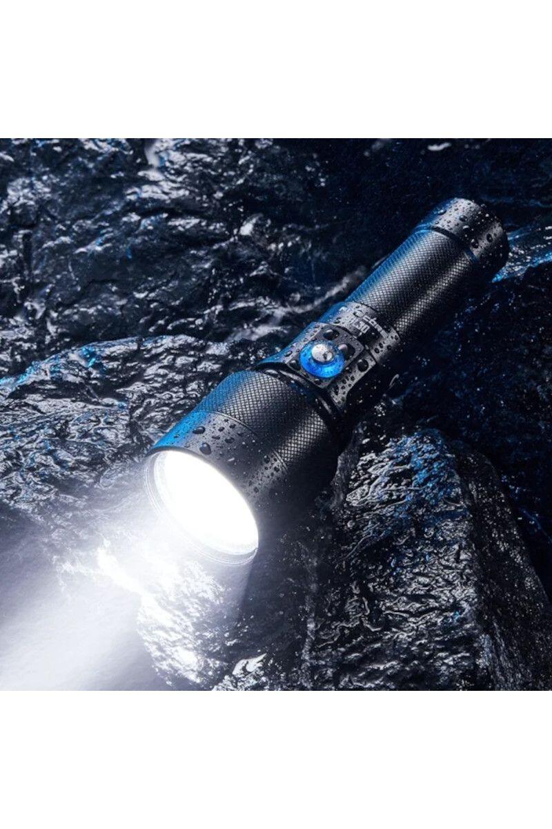 Torcia subacquea DL30 – 1100 lumen – nero 3/5