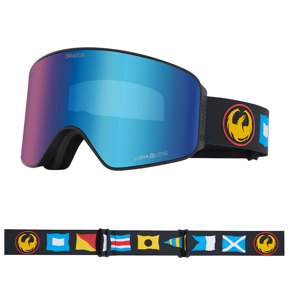 NFX MAG OTG Unisex Snow Goggles - Danny Davis 2025/LL Blue Ionized