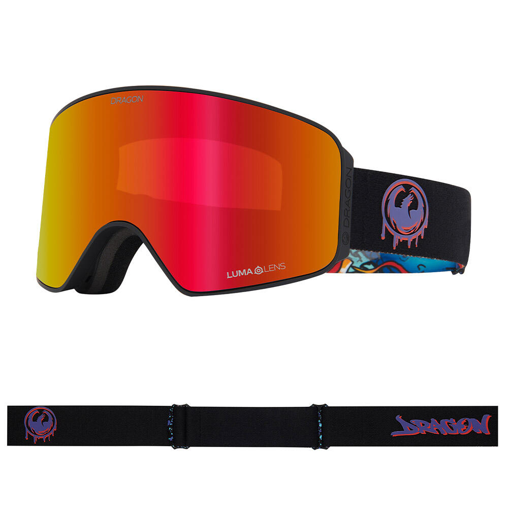 NFX MAG OTG Gafas De Esquí Unisex - Rattled/LL Red Ionized & LL Amber 2/7