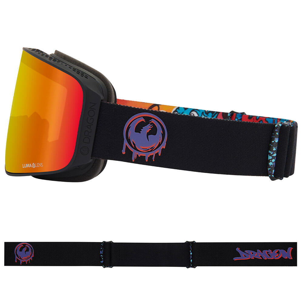 NFX MAG OTG Gafas De Esquí Unisex - Rattled/LL Red Ionized & LL Amber 4/7