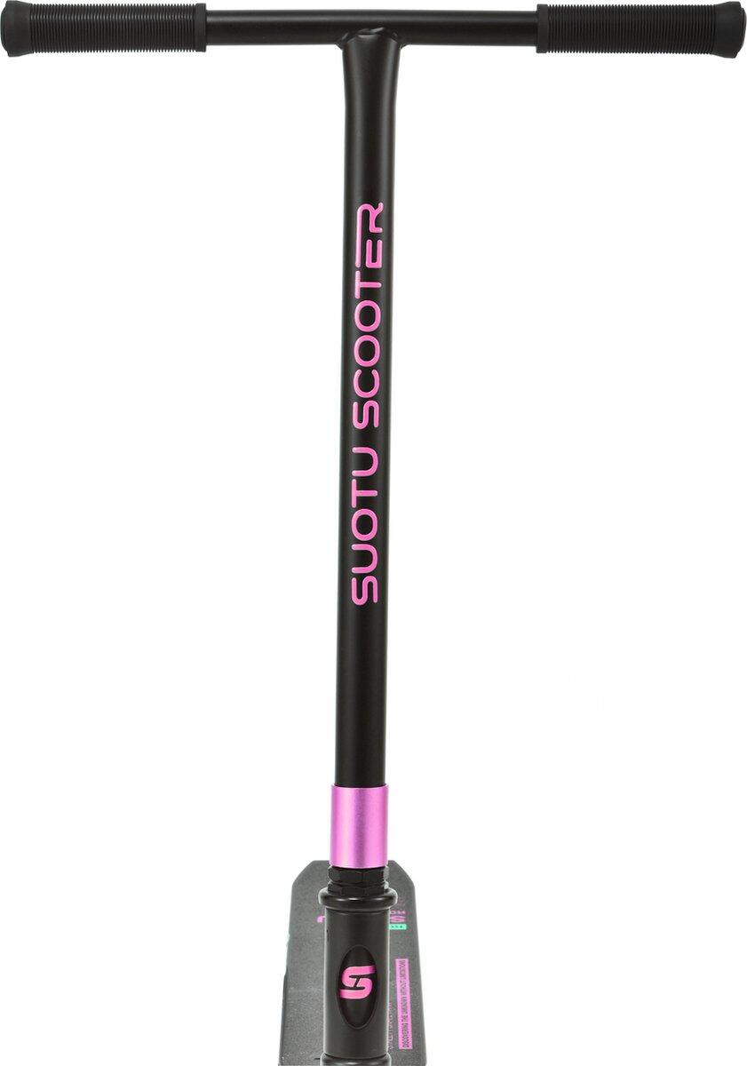 Suotu Stuntstep Zwart/Roze 5/8