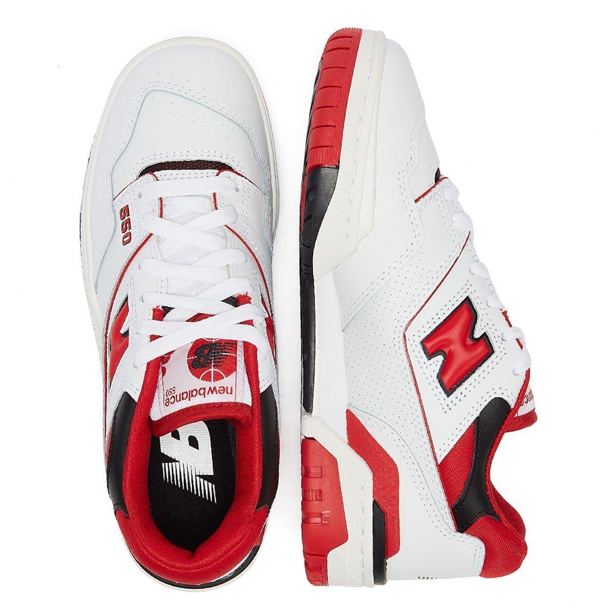 Zapatillas - Baloncesto - Unisex - Bajas - 550 - Blanco/Rojo 6/6