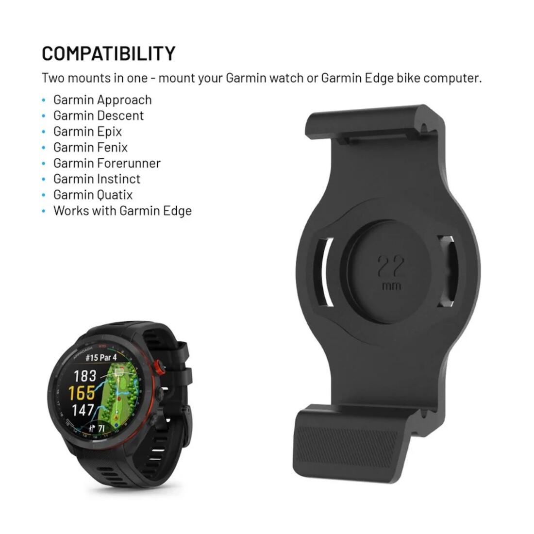 Supporto Manubrio VEGCOO Per Garmin Edge - 25,4 Mm E 31,8 Mm - Per Bici E Accessori