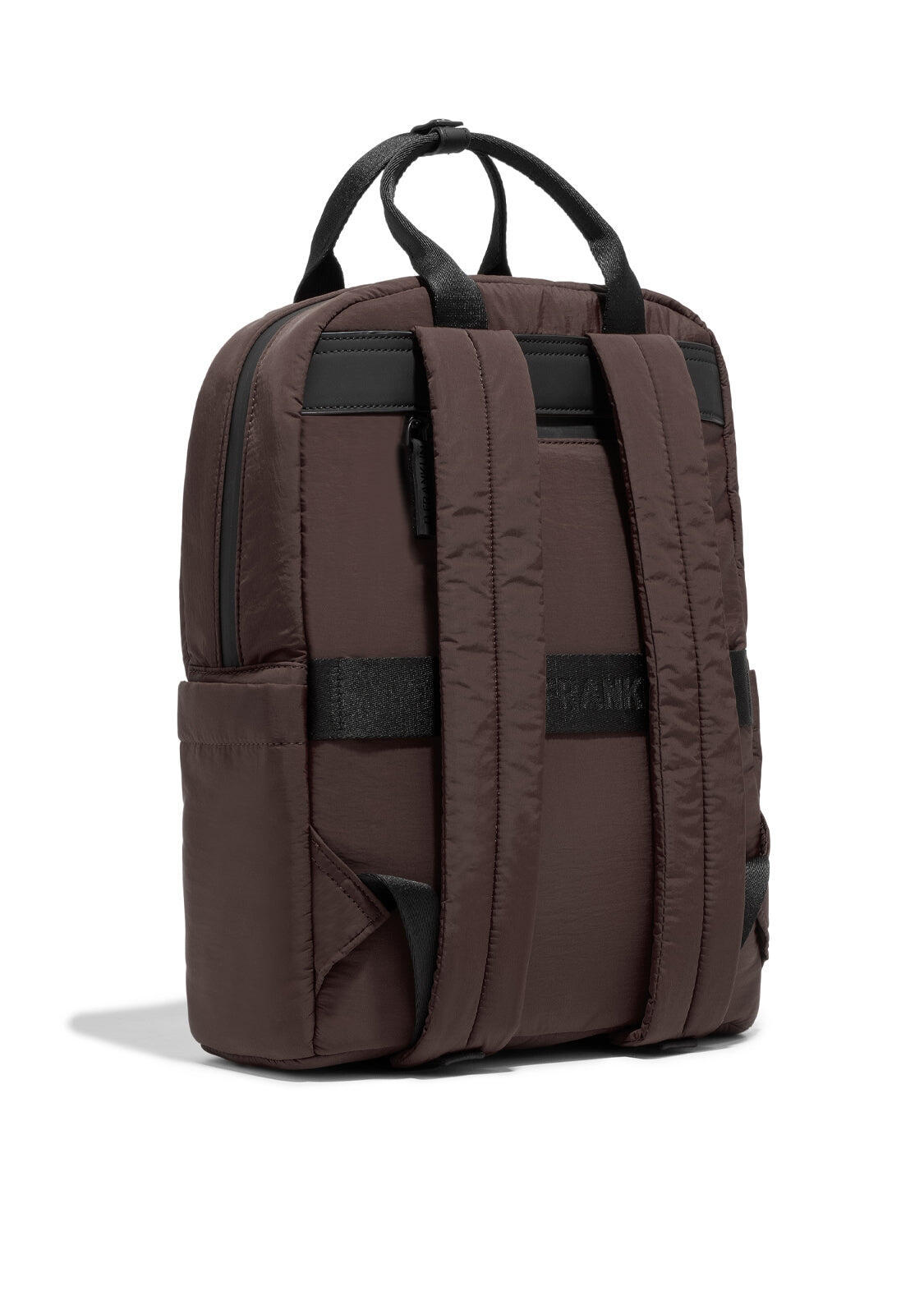 Mochila Multicompartimento  Nylon Marron 3/5