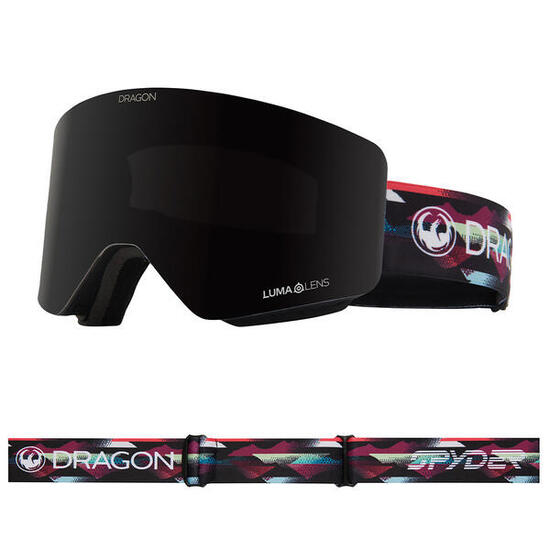 R1 OTG Unisex Skibril - SPYDER Multi Mountain/LL Midnight & LL Amber