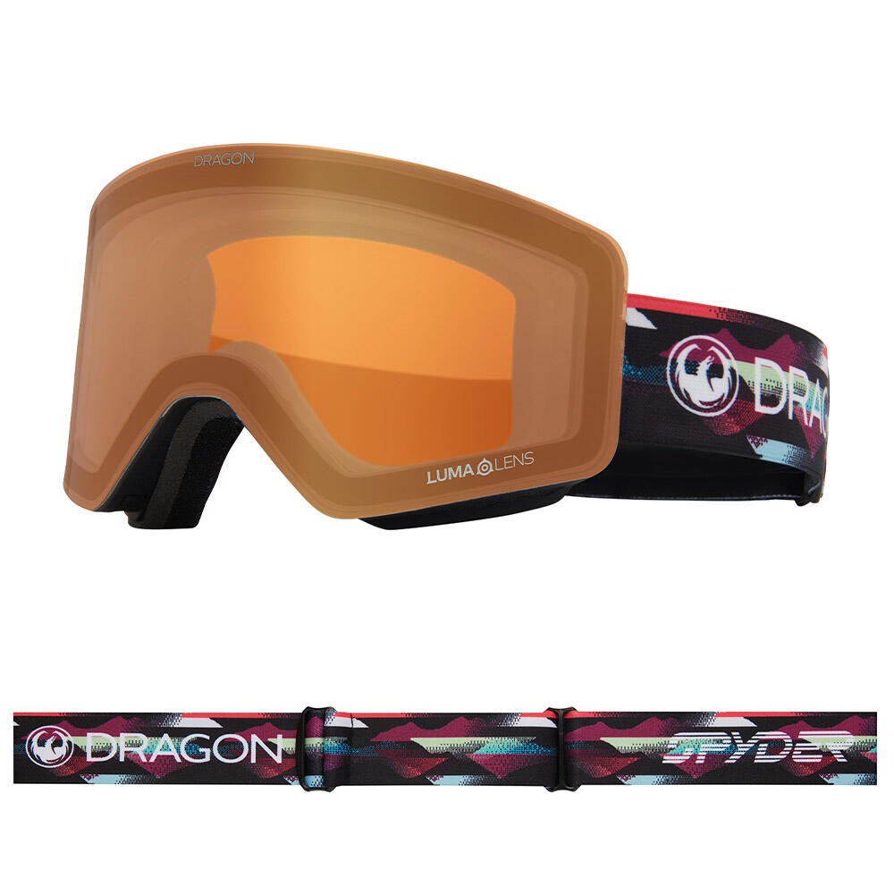 R1 OTG Gafas De Esquí Unisex - SPYDER Multi Mountain/LL Midnight & LL Amber 5/6