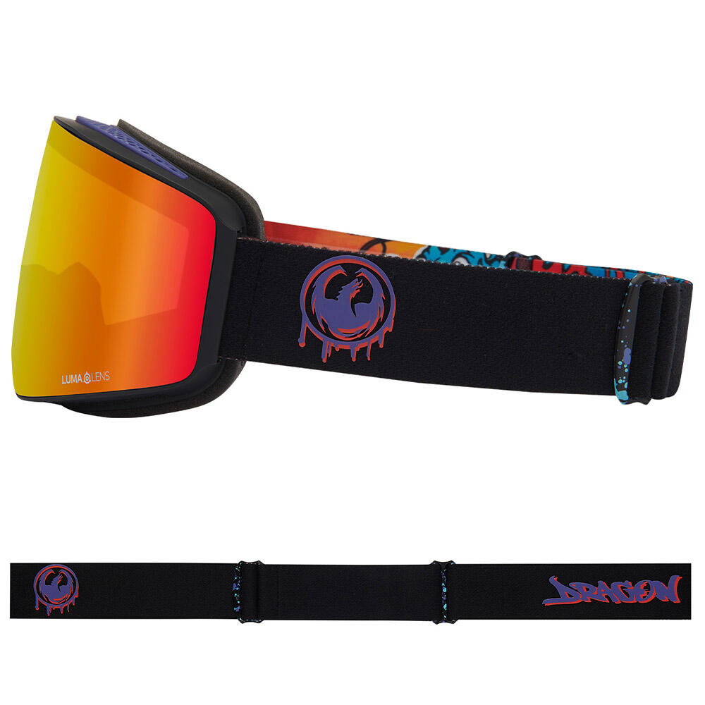 PXV Gafas De Esquí Unisex - Rattled/LL Red Ionized & LL Amber 3/6