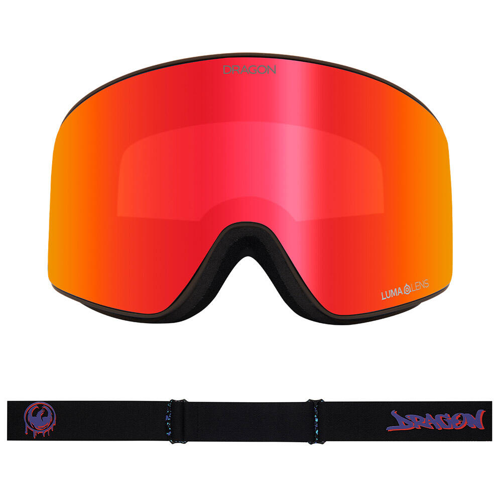 PXV Gafas De Esquí Unisex - Rattled/LL Red Ionized & LL Amber 2/6