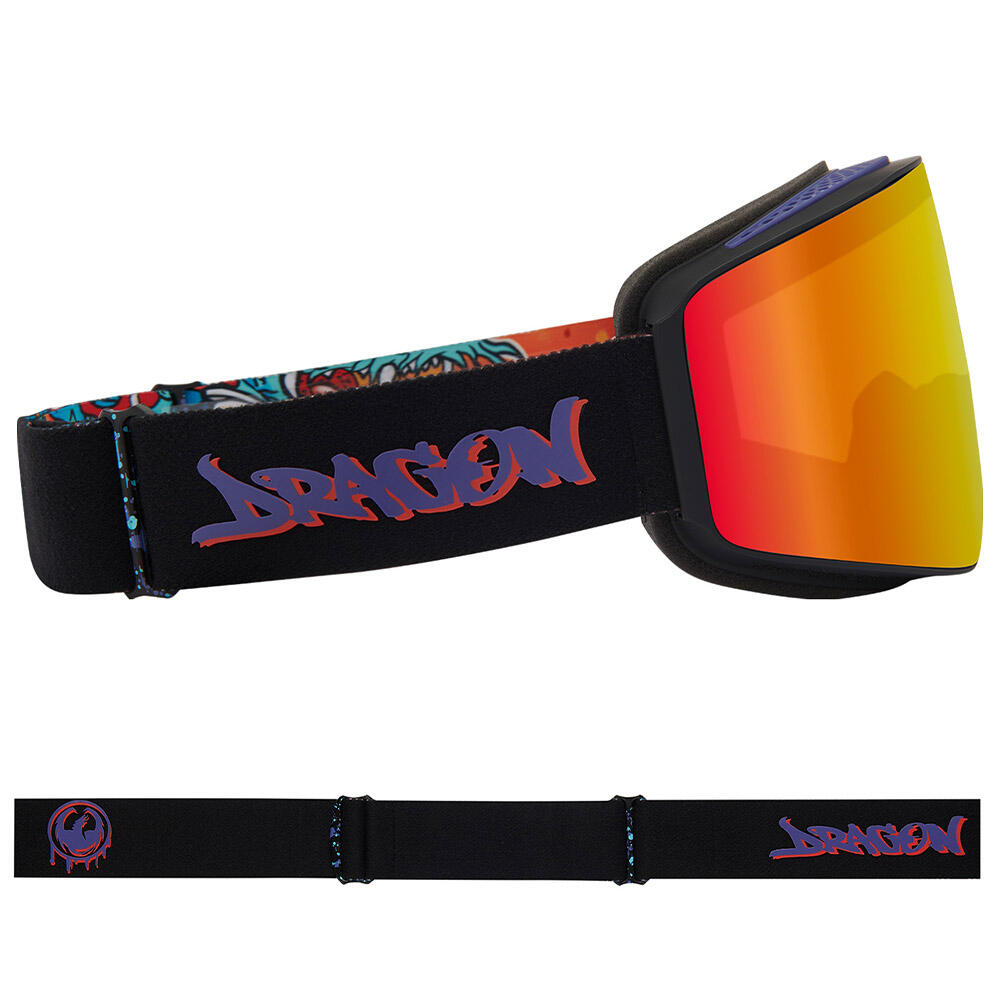 PXV Gafas De Esquí Unisex - Rattled/LL Red Ionized & LL Amber 4/6