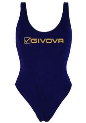 Swimwear féminin Givova Olympic Swimsuit Blue S