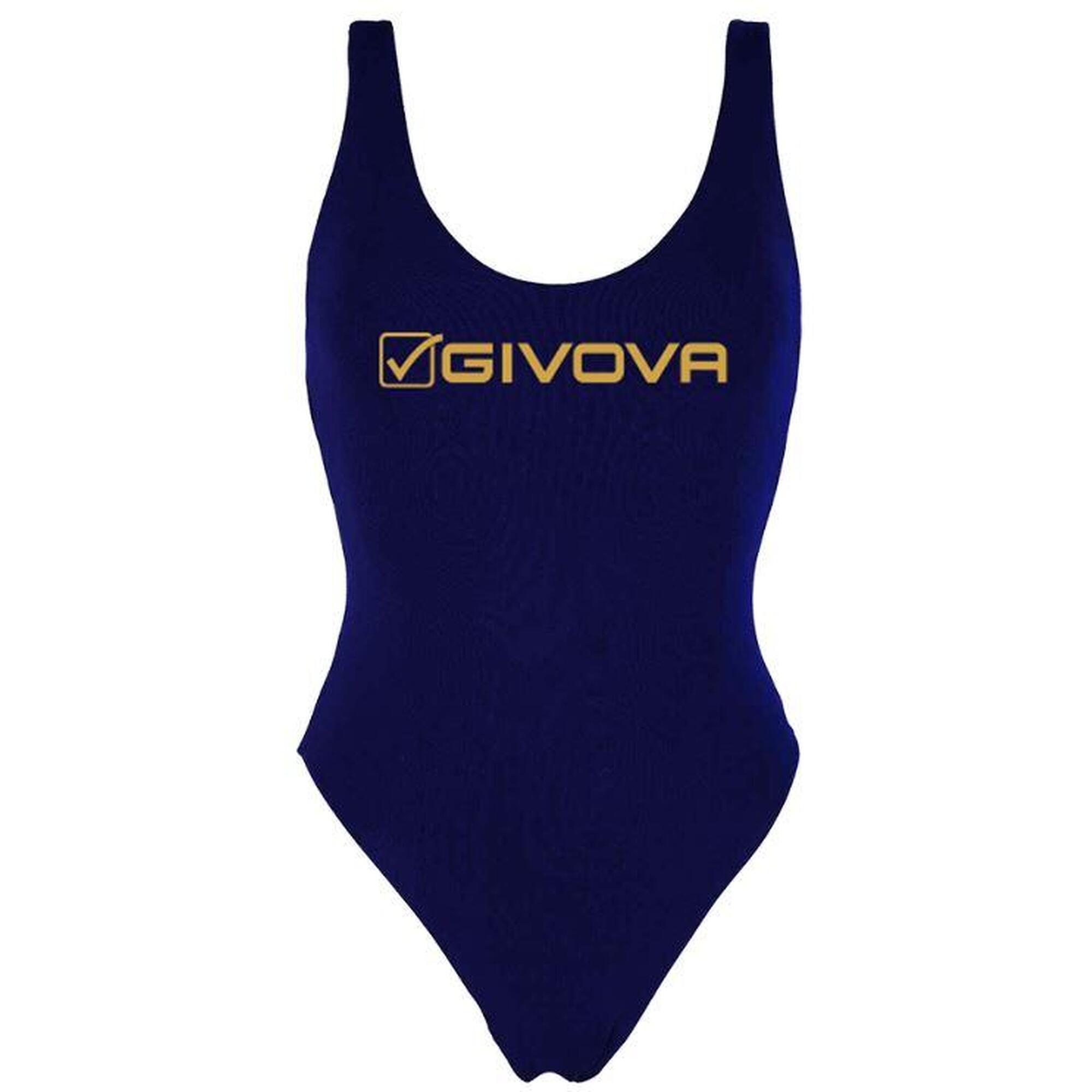 Givova - Swimwear Féminin Givova Olympic Swimsuit Blue S - Maillot De Bain 1 Pièce - Bleu - S - Decathlon
