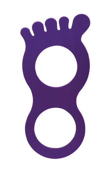 Set 4 Mini-Figuren matt – Fuß, Hand, Zitrone, Geist