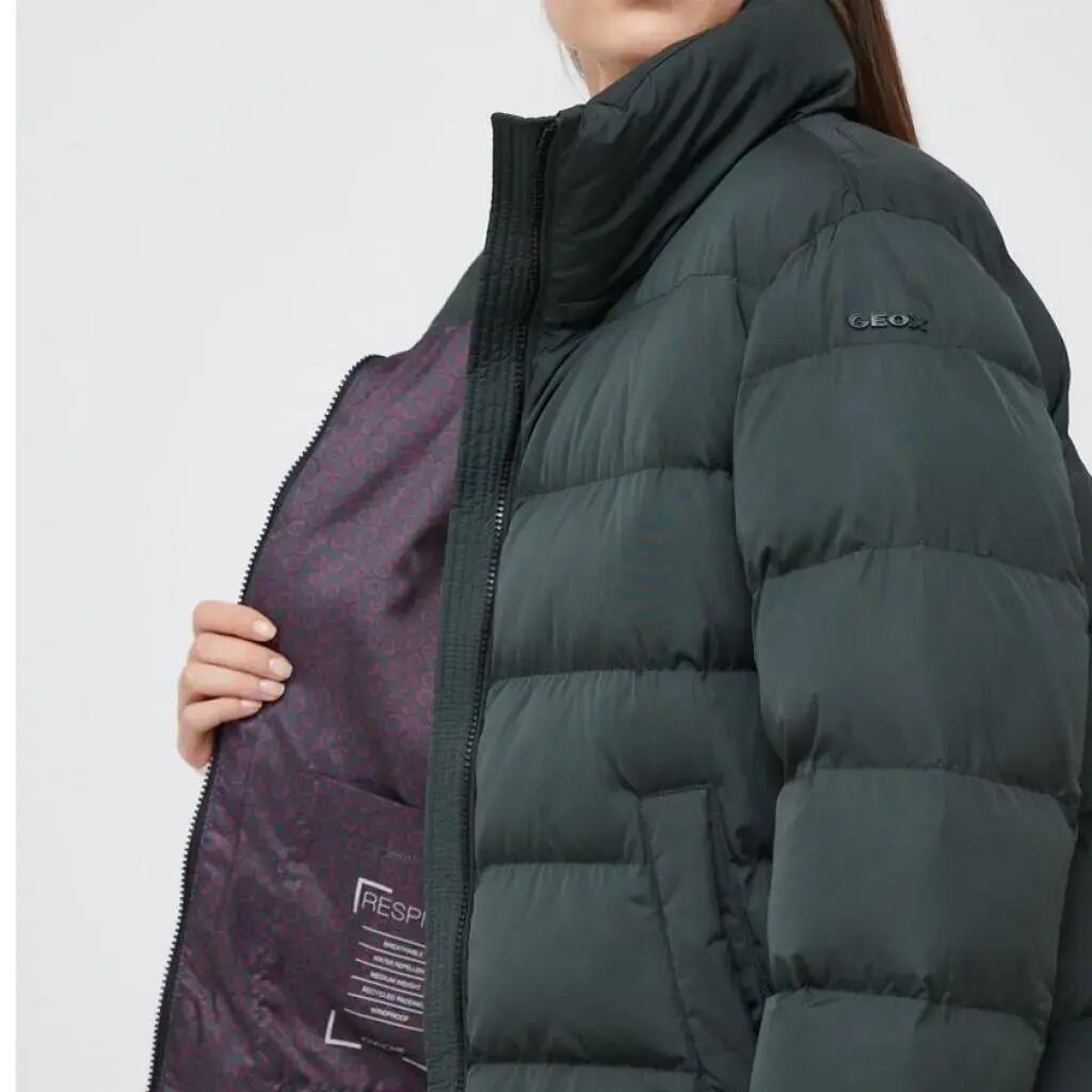 Kurtka GEOX W ANYLLA SHORT PARKA Zielony 4/5