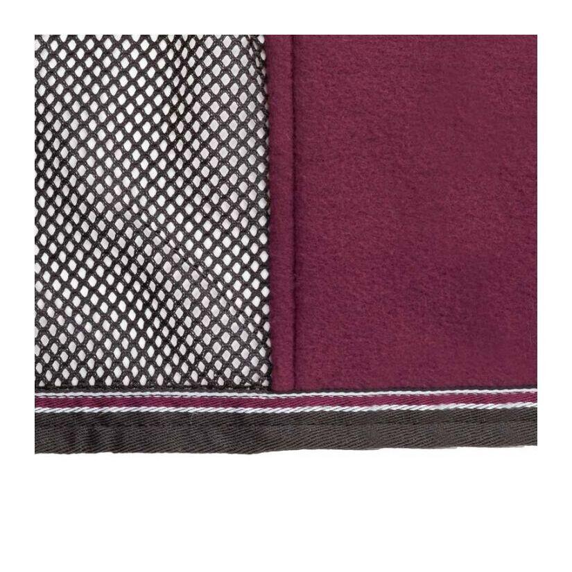 Kavalkade - Couverture Anti-mouches Pour Cheval Avec Dos Polaire Kavalkade Fly'n - Couverture Cheval - Noir|rouge - 155 Cm - Decathlon