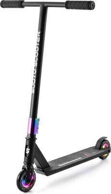 Suotu stuntstep zwart/groen