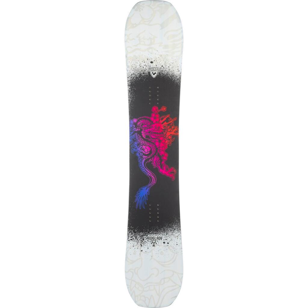 Snowboard rossignol sawblade white man