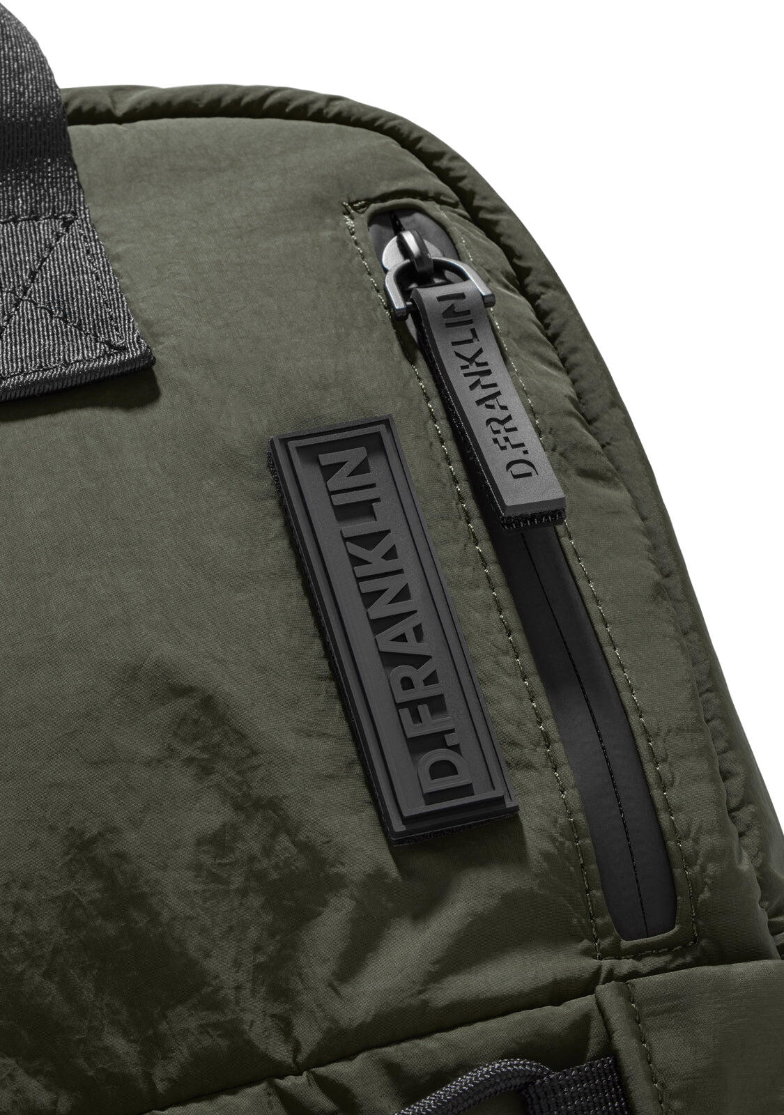 Zaini D. Franklin -Pocket Nylon Backpack 5/5