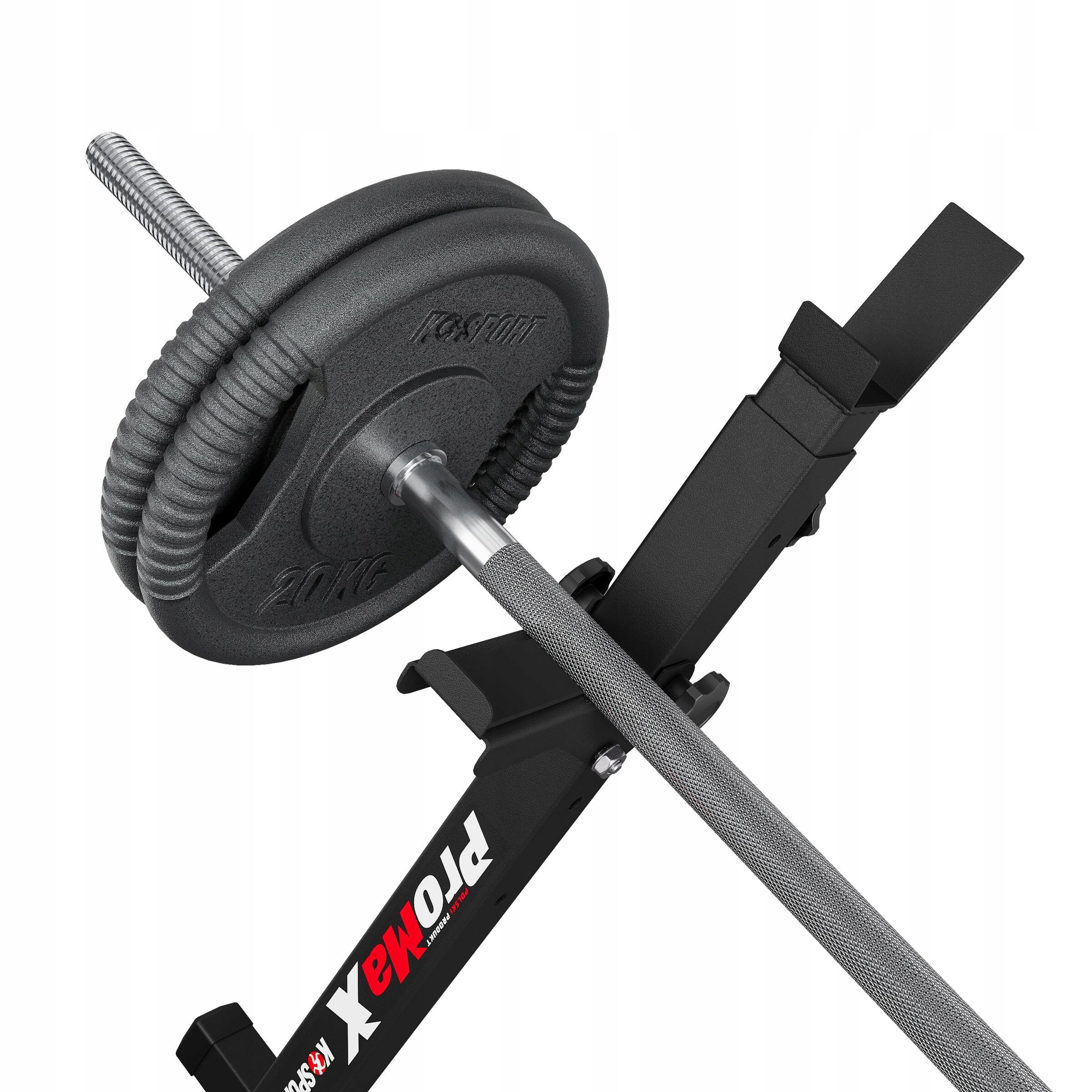 Stojaki treningowe pod sztangę regulowane asekuracja 2szt K-sport KSH015 5/7