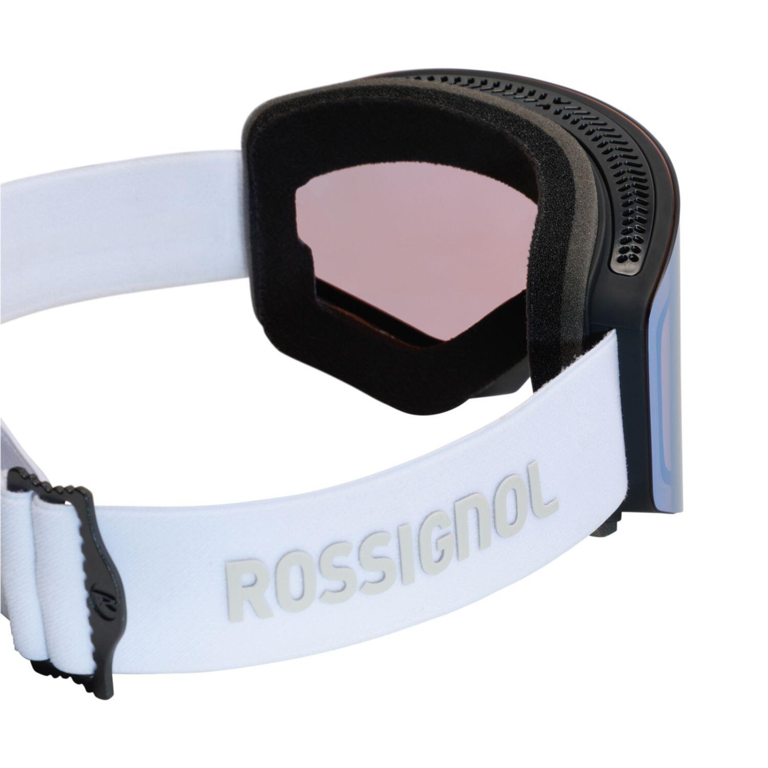 Masque De Ski/snow Otava S White Otg Cat S3 Banc Adulte 4/4