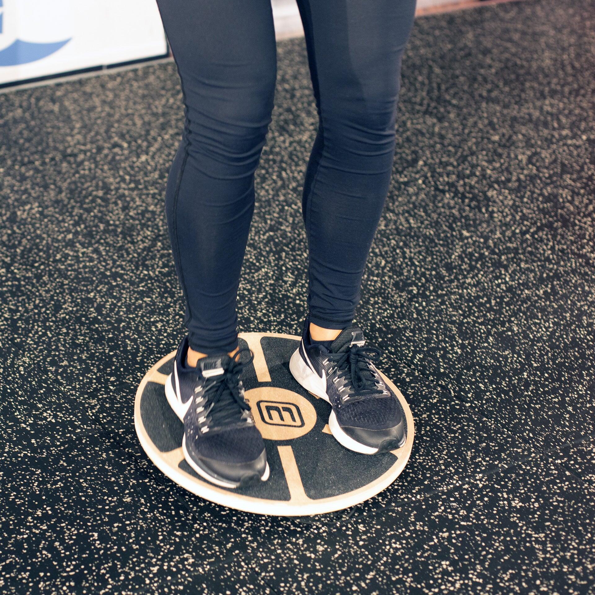 SOFTEE SOFTEE Balance Board Premium – tavola per equilibrio in legno Ø 390 mm