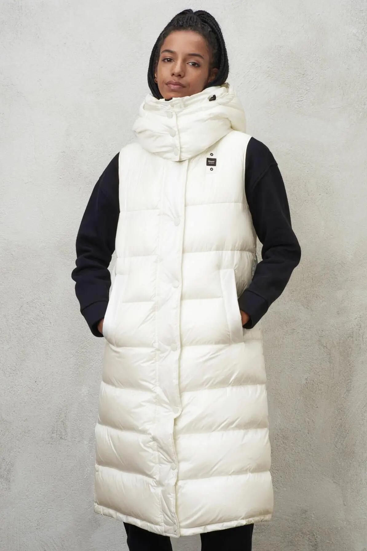 Blauer Model Smanicati Imbottito Ov Kleur Wit 5/5