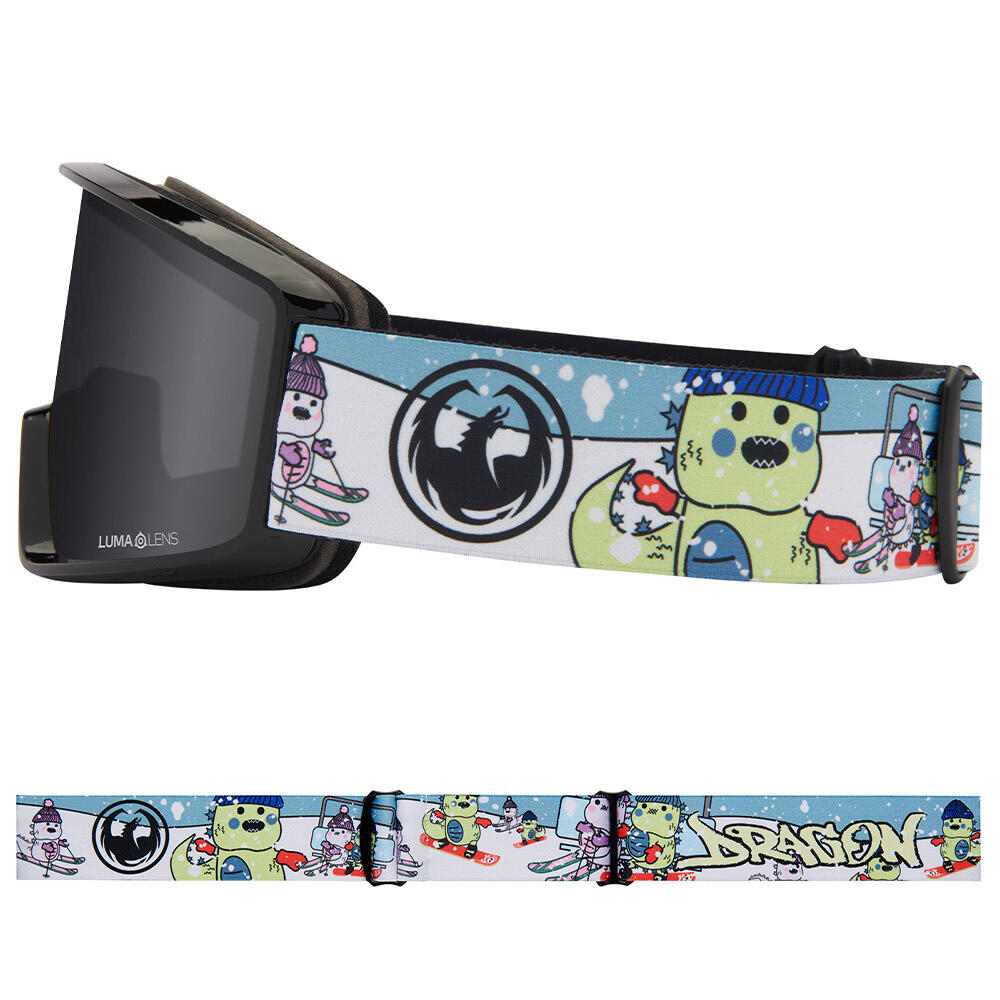 DXT OTG Gafas De Esquí Para Jóvenes - Powday/LL Dark Smoke 3/5