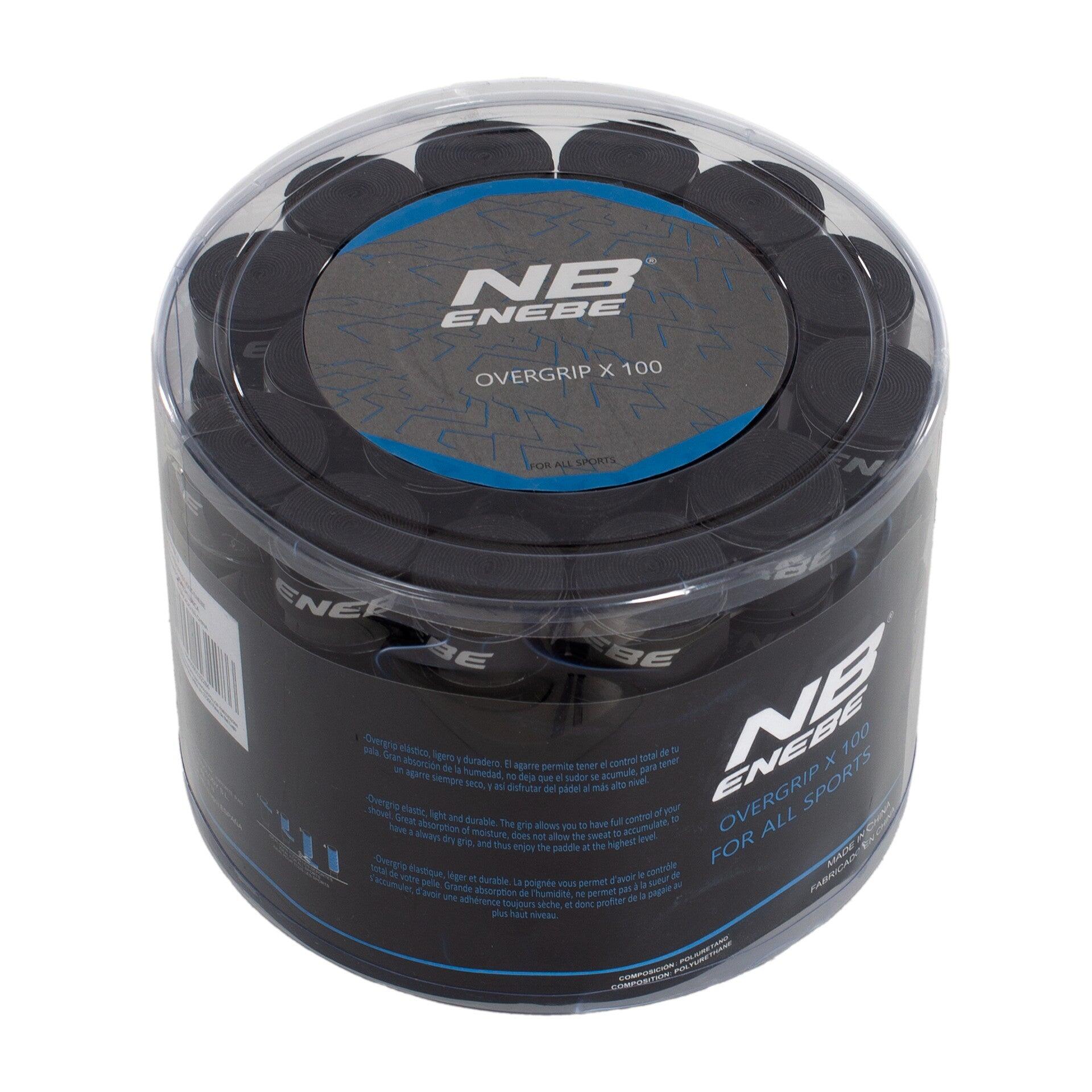 ENEBE Enebe Plain Black Drum 100 Overgrips