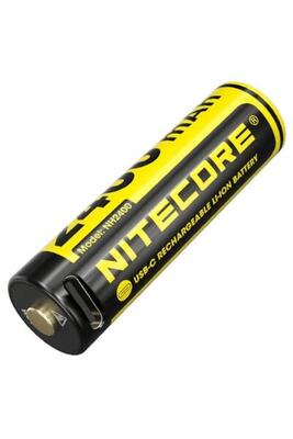Nitecore nh2400 oplaadbare aa li-ion batterij 2400mah met usb-c