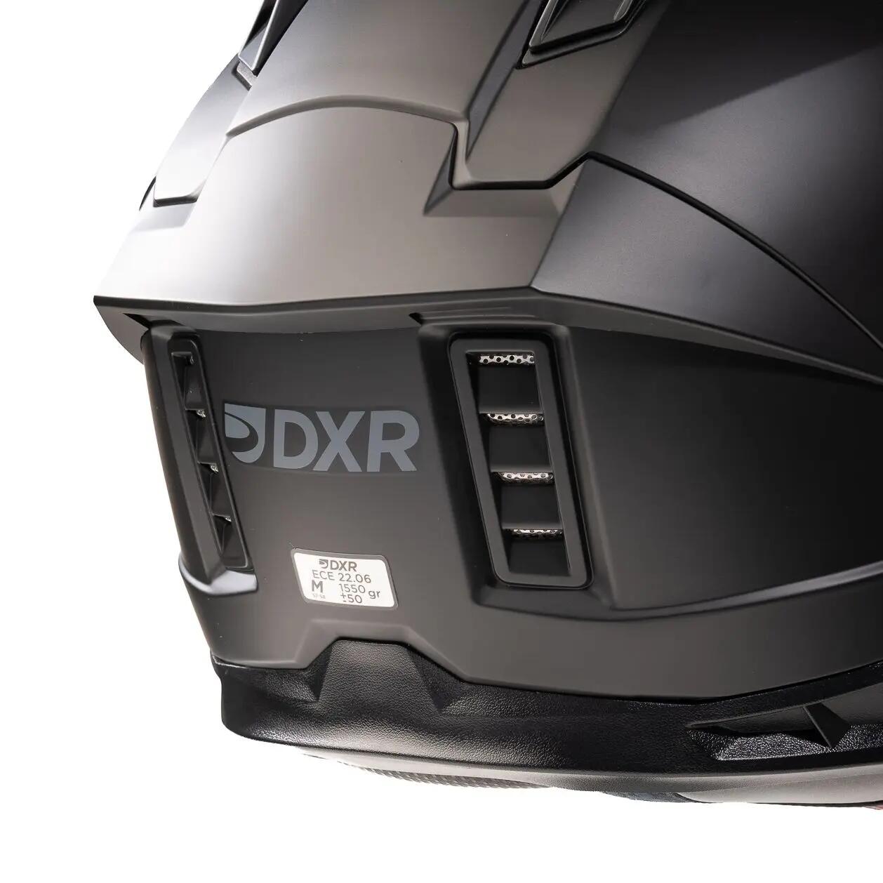 MOTOBLOUZ Casque Intégral ATLANTE Black | ECE 22.06 5/7