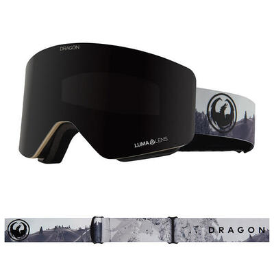 R1 otg unisex skibril - classic grey/ll gold ionized & ll amber