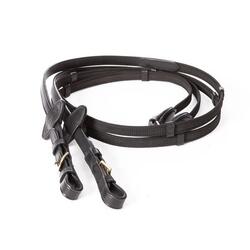 Rênes pour cheval Caoutchouc Kavalkade Gold