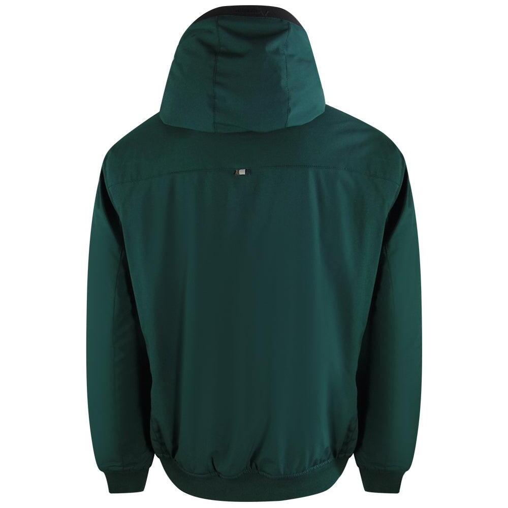 Mens Active Hooded Jacket (Hunter Green) 2/2