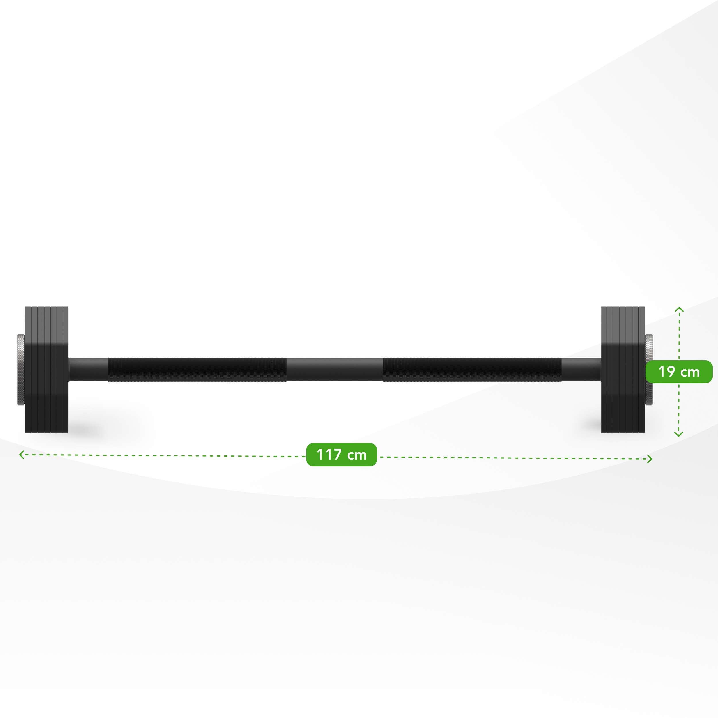 Bilanciere regolabile – Bilanciere 35 kg – Regolabile da 11 a 35 kg 5/7