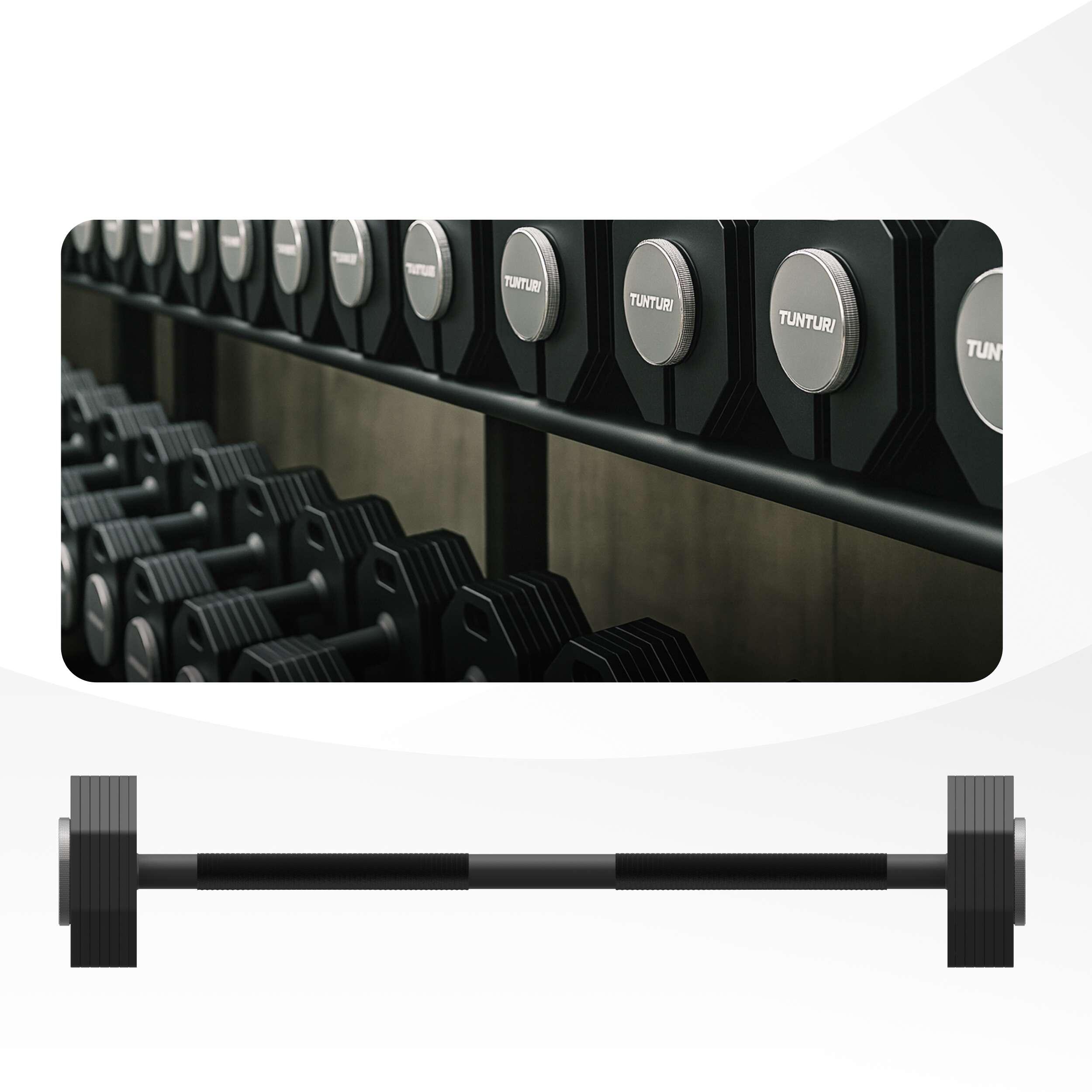 Bilanciere regolabile – Bilanciere 35 kg – Regolabile da 11 a 35 kg 6/7
