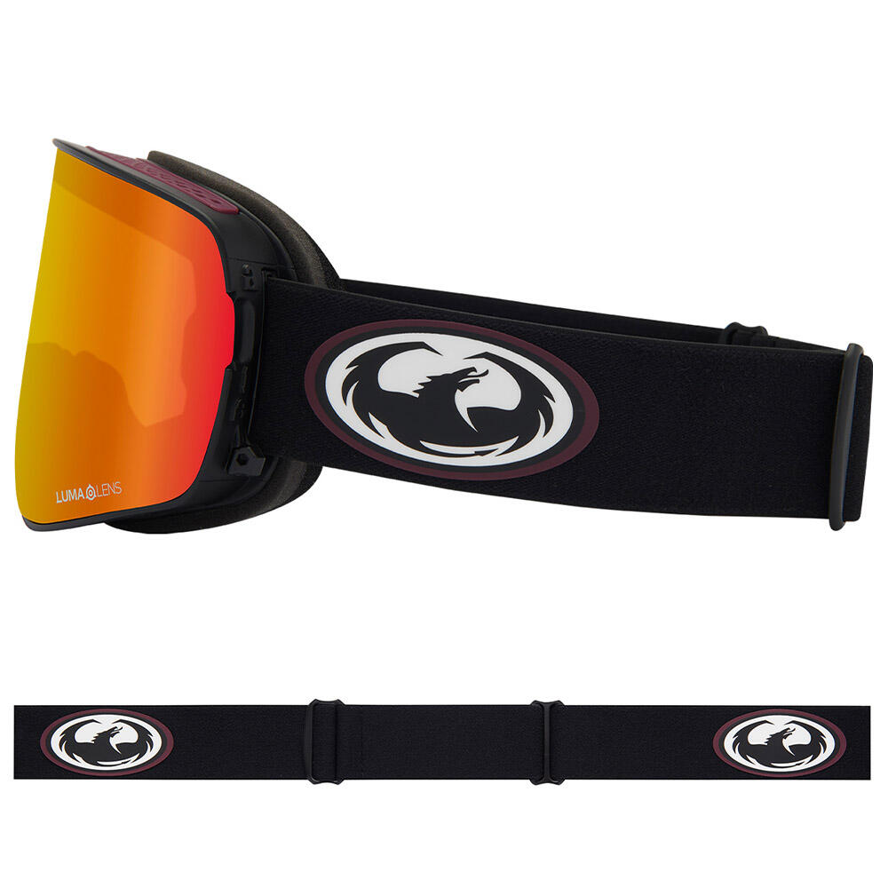 NFX2 Gafas De Esquí Unisex - Old Skool/LL Red Ionized & LL Light Rose 3/6