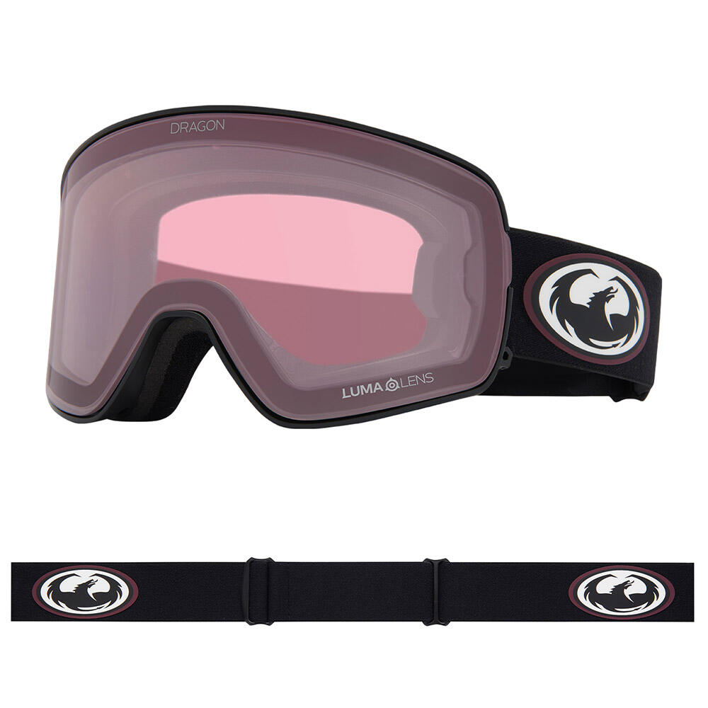 NFX2 Gafas De Esquí Unisex - Old Skool/LL Red Ionized & LL Light Rose 5/6