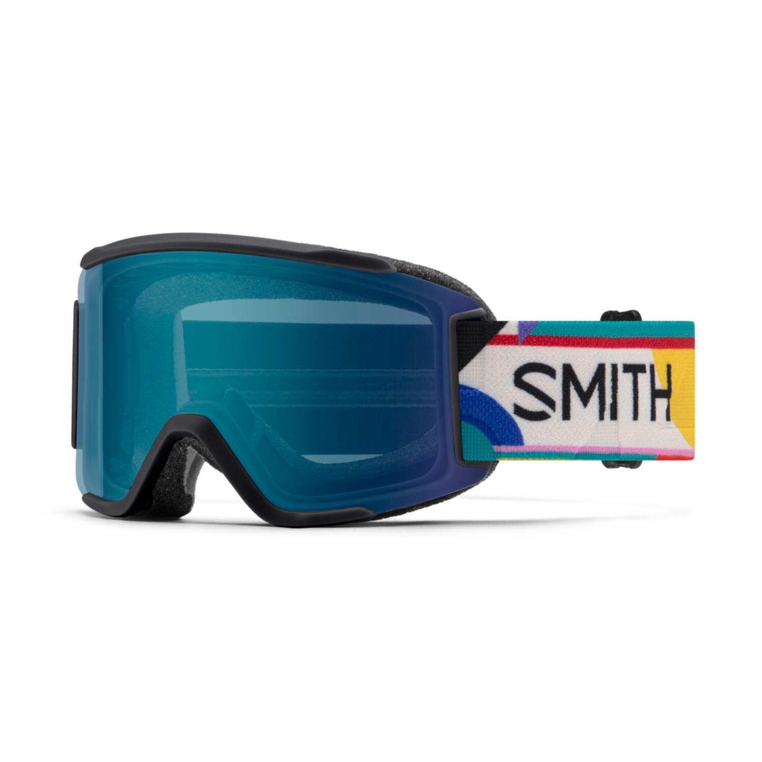 Smith - Masque De Ski / Snow Squad S Homme Formations Cat2 + Cat0 - Masque - Bleu - Taille Unique - Decathlon