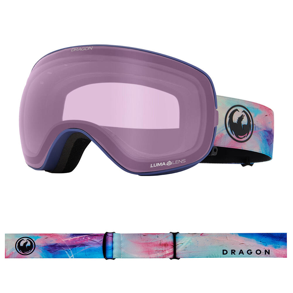 X2S Lunettes De Ski Unisexes - Sunset/LL Pink Ionized & LL Violet 5/6
