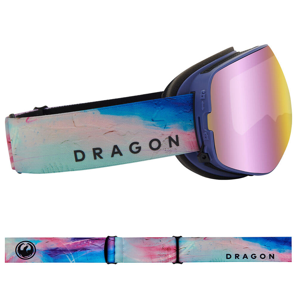 X2S Lunettes De Ski Unisexes - Sunset/LL Pink Ionized & LL Violet 4/6